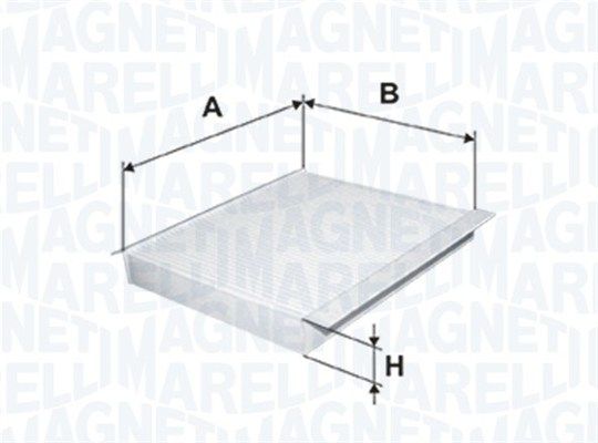 MAGNETI MARELLI Filter,salongiõhk 350203061720